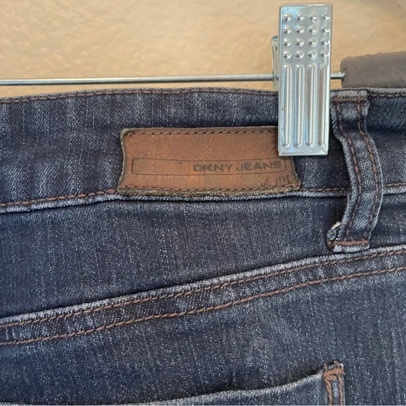 DKNY Jegging Jeans dark wash boyfriend size 14 - Picture 4 of 11